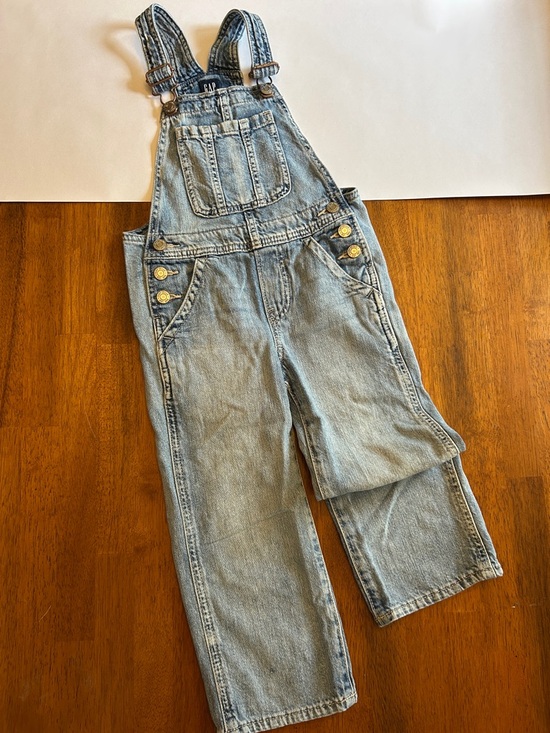 GAP Other - GAP Denim Overalls | Girls XS (5) | Classic Straight Leg Vintage Light Wash